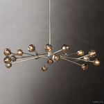 Boule De Radiant Crystal Round Chandelier 72"