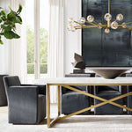 Boule De Radiant Crystal Round Chandelier 72"