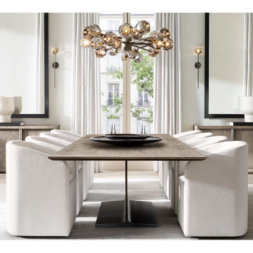Boule De Radiant Crystal Round Chandelier 72"