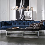 Boule De Radiant Crystal Round Chandelier 72"