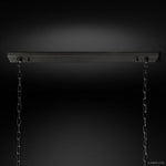 Odeon Deco Prism Rectangular Tiered Chandelier 59"