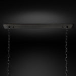 Odeon Deco Prism Rectangular Tiered Chandelier 59"