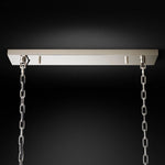 Odeon Deco Prism Rectangular Tiered Chandelier 72"