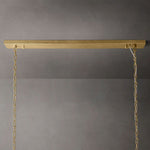 Odeon Deco Prism Rectangular Tiered Chandelier 72"