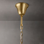 Odeon Deco Prism Round Chandelier 20"