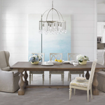 Aubrey Crystal Ball Tiered Round Chandelier