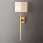 Thaddeus Artisan Forged Shaded Wall Sconce