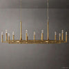 Thaddeus Artisan Forged Linear Chandelier 72"