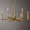 Thaddeus Artisan Forged Round Chandelier 36"