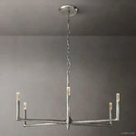 Thaddeus Artisan Forged Round Chandelier 48"