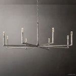 Thaddeus Artisan Forged Round Chandelier 60"