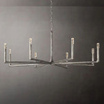 Thaddeus Artisan Forged Round Chandelier 60"