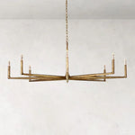 Thaddeus Artisan Forged Round Chandelier 72"