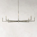 Thaddeus Artisan Forged Round Chandelier 72"