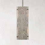Vouvray Etched Metal Square Pendant Light