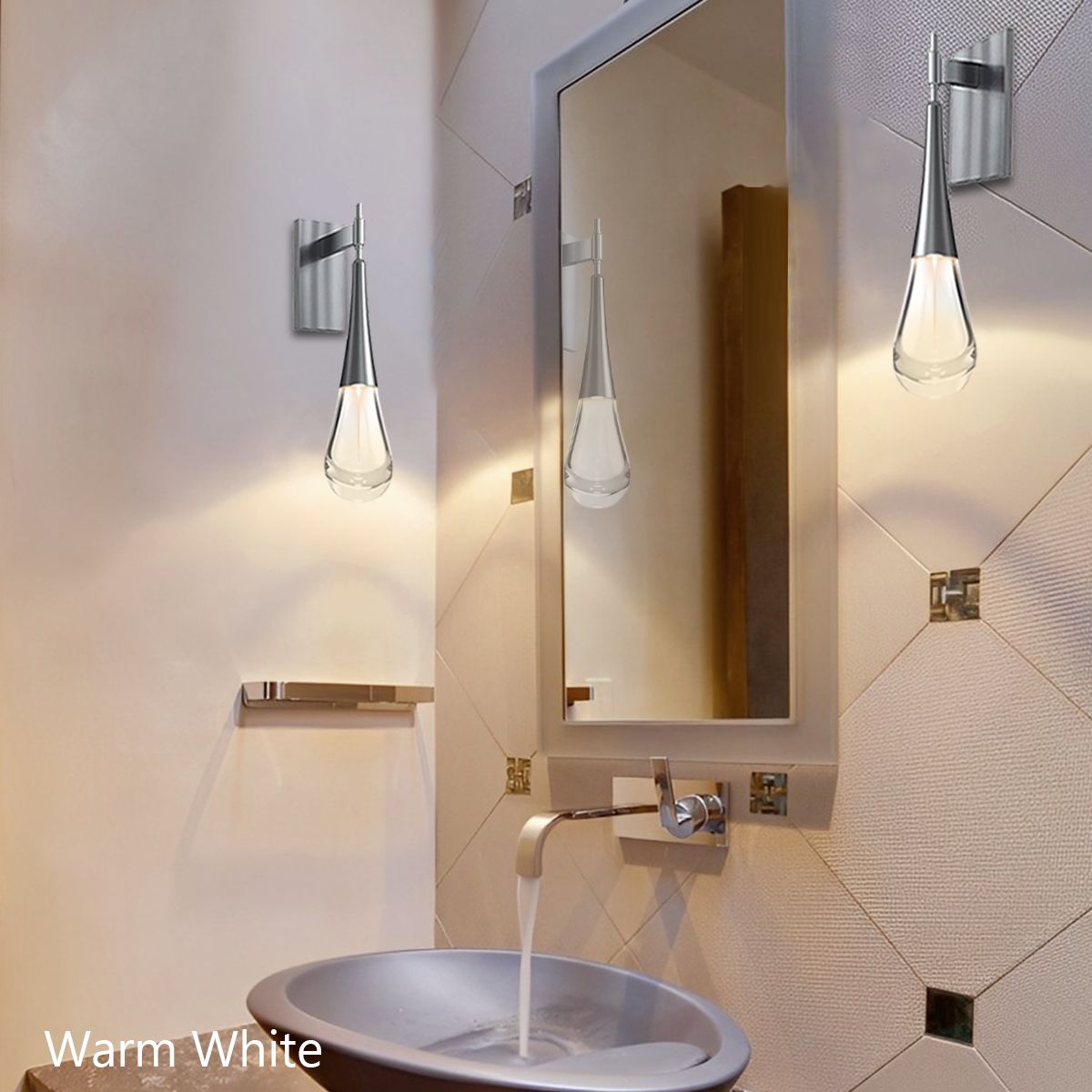 Water Drop Liquid Wall Sconce