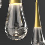 Water Drop Liquid Rectangle Chandelier