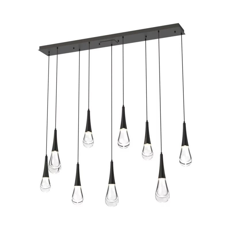 Water Drop Liquid Rectangle Chandelier