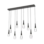 Water Drop Liquid Rectangle Chandelier