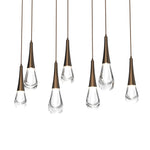 Water Drop Liquid Rectangle Chandelier