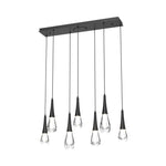 Water Drop Liquid Rectangle Chandelier