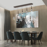 Water Drop Liquid Rectangle Chandelier