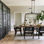 Andreas Modern Glass Linear Chandelier