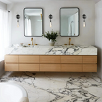 Soltaire Raindrop Glass Wall Sconce