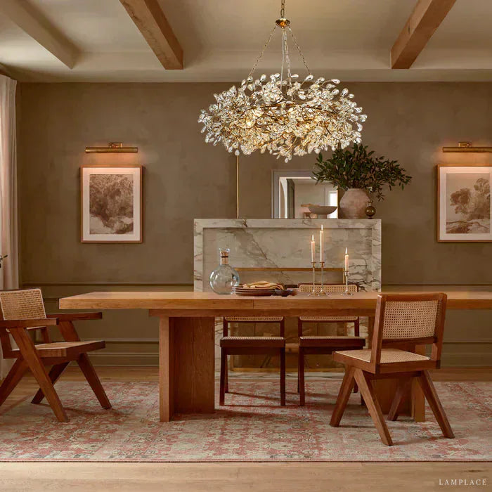 Fiore Delicate Flower Crown Chandelier