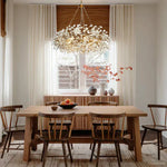 Fiore Delicate Flower Crown Chandelier