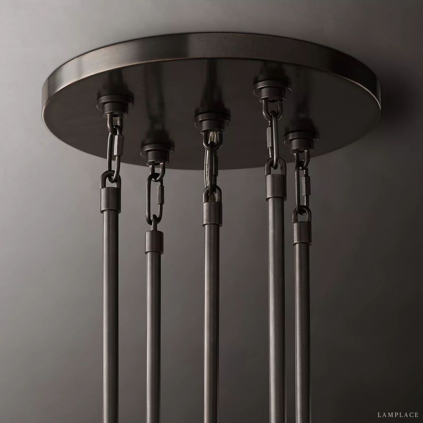Marignan Modern Crystal Round Chandelier 36"