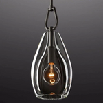 Botanist Crystal Flute Pendant Light