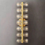 Arcachon Gear Crystal 14-Light Wall Sconce