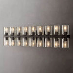Arcachon Gear Crystal 18-Light Wall Sconce