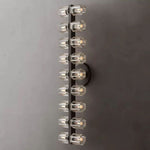 Arcachon Gear Crystal 18-Light Wall Sconce