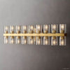 Arcachon Gear Crystal 18-Light Wall Sconce