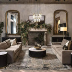 Soltaire Raindrop Crystal Round Chandelier