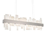 Alabaster Acropolis LED Linear Chandelier