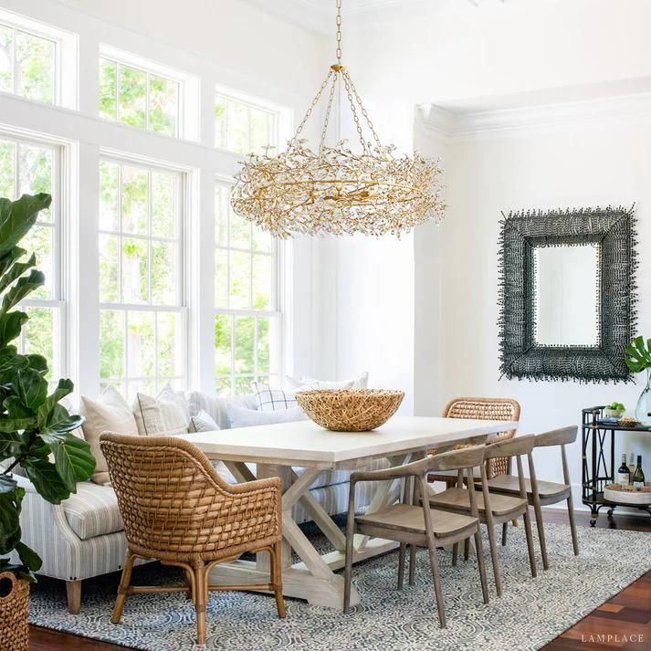 Fiore Delicate Flower Crown Chandelier