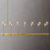 Torche Sculpted Glow Rectangular Chandelier 67"