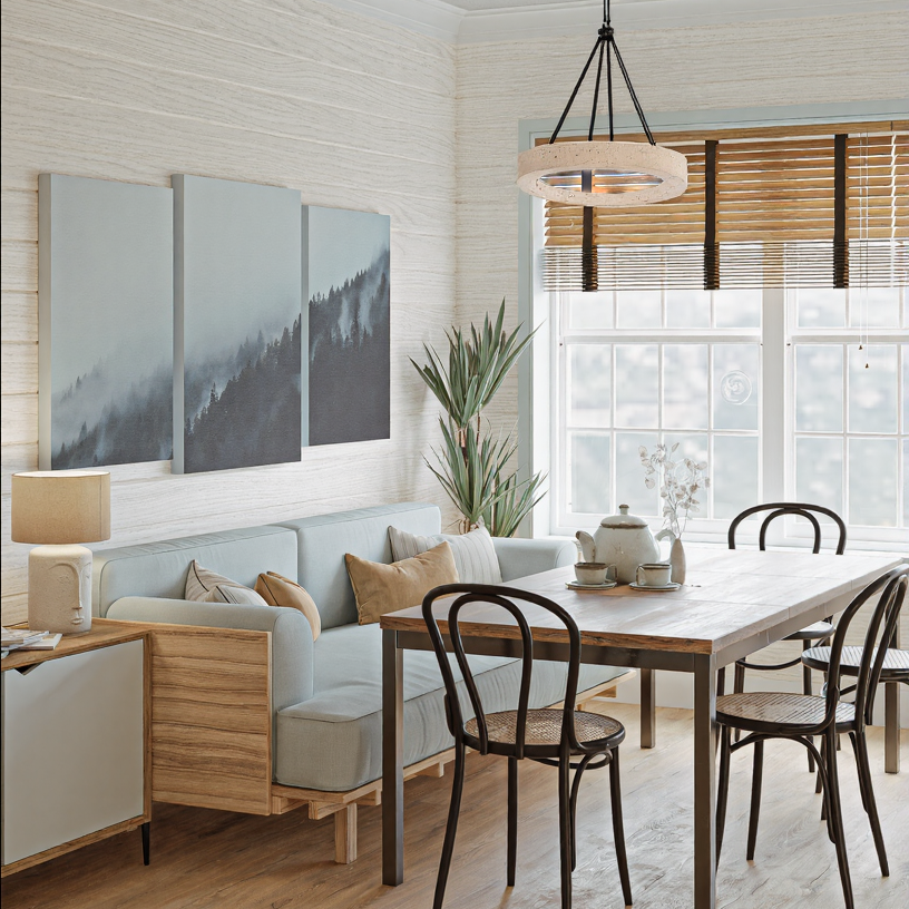 Elegant Alabaster Chandelier for Dining Room
