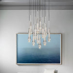 Soltaire Raindrop Crystal Round Chandelier