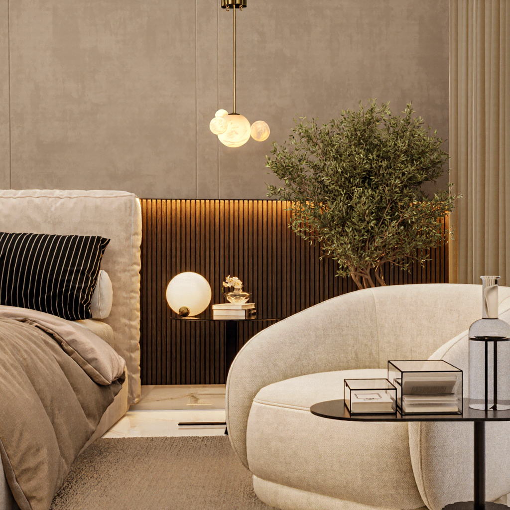 Vintage Alabaster Cluster Suspension Light