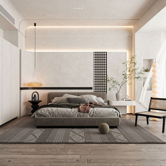 White Alabaster Adjustable Suspension Chandelier