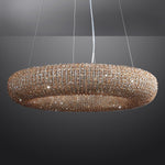 Halo Stranded Crystal Round Chandelier 59"
