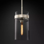 Ravelle Clear Glass Pendant Light