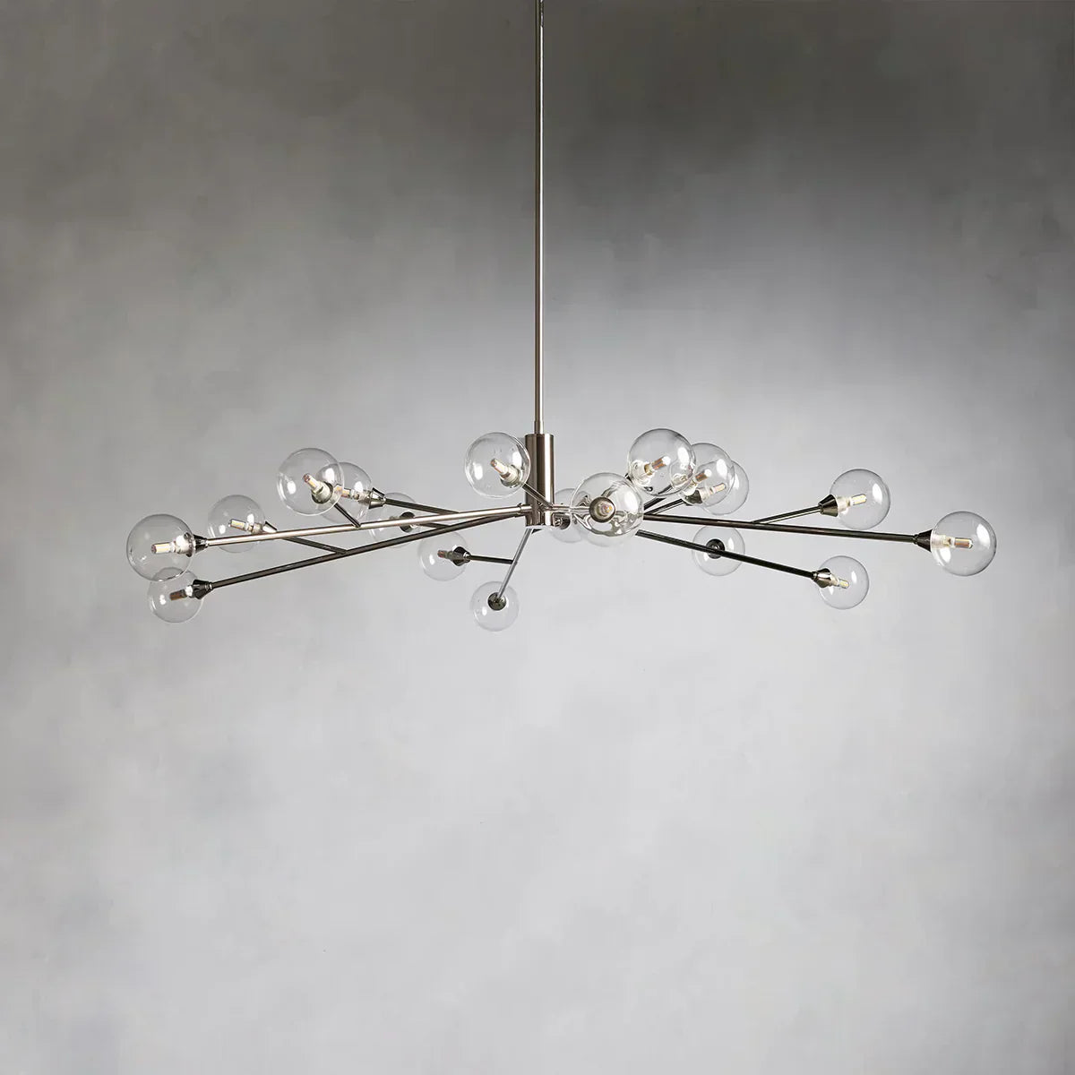 Apollo Modern Glass Ball Round Chandelier