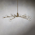 Apollo Modern Glass Ball Round Chandelier
