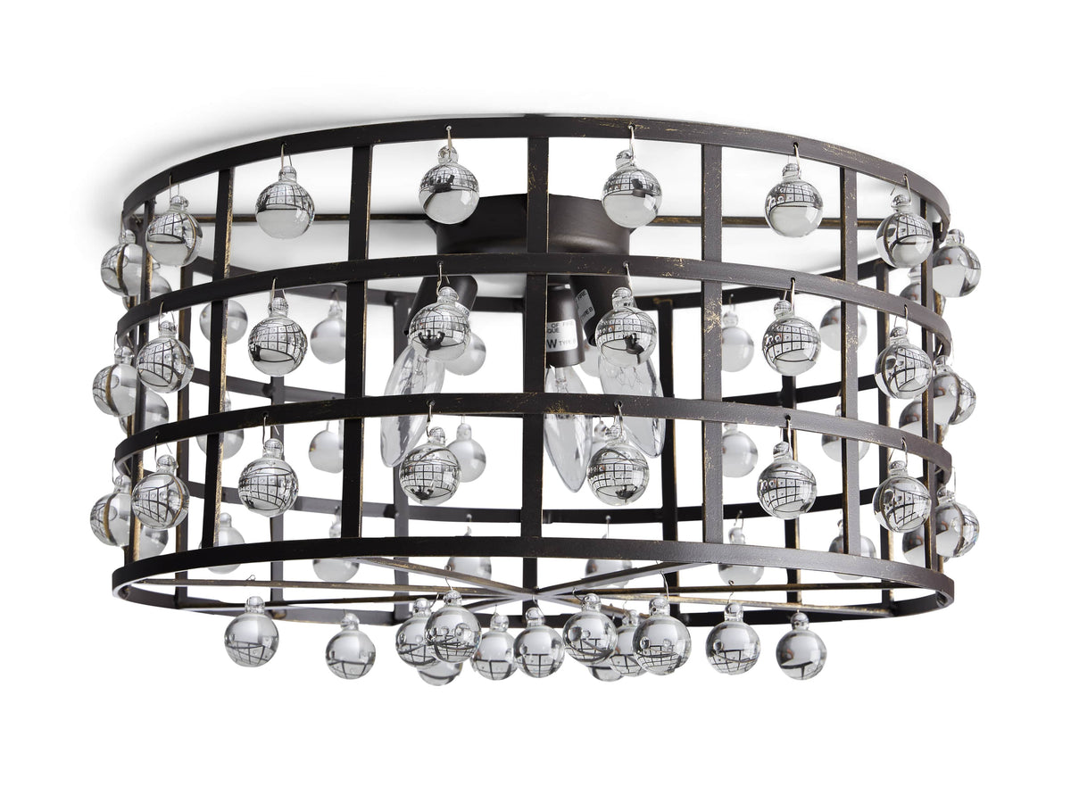 La Cage Astral Forge Flush Mount