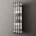 San Marco Vintage Glass Rectangle Wall Sconce
